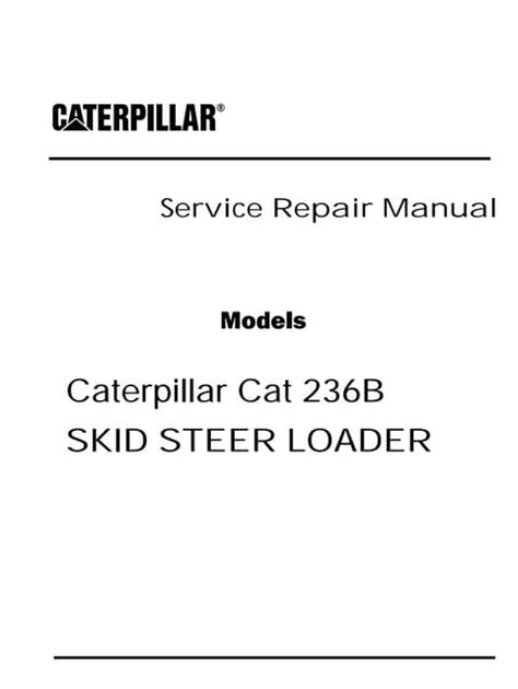 cat 236b service manual pdf